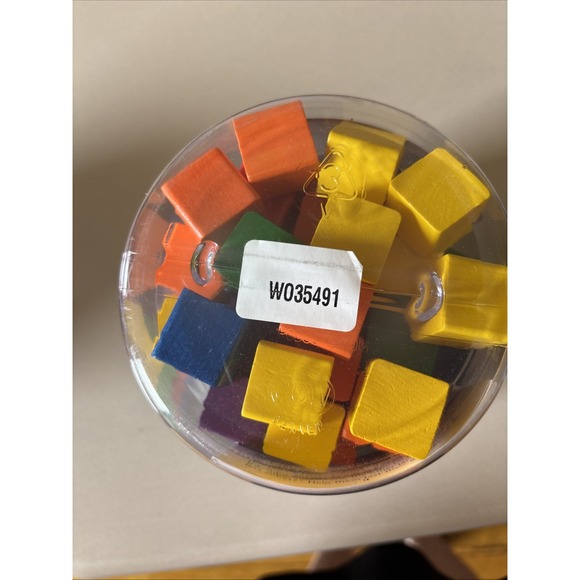 Lakeshore 1 Inch Color, Cube Blocks  New In‎ Container - Picture 4 of 5